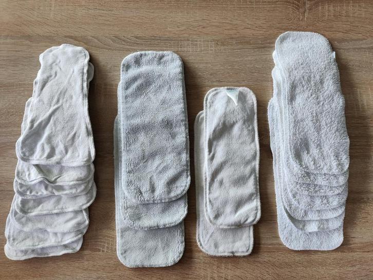 Wasbare luiers - inleggers - boosters, Kinderen en Baby's, Badjes en Verzorging, Zo goed als nieuw, Overige typen, Overige merken