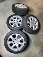 4 originele winterbanden op velg voor MERCEDES, Auto-onderdelen, Ophalen, Gebruikt, 16 inch, Winterbanden