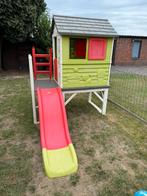 Smoby speelhuis  + glijbaan little tikes, Ophalen, Gebruikt, Kunststof