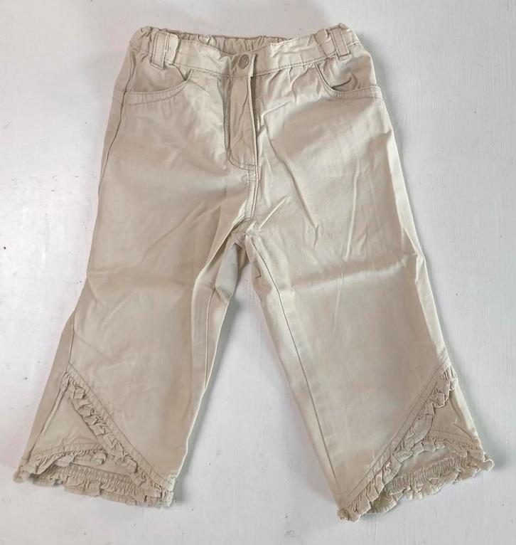 beige broek meisjes zomer C&A Palomino 110, Kinderen en Baby's, Kinderkleding | Maat 110, Gebruikt, Meisje, Broek, Ophalen of Verzenden