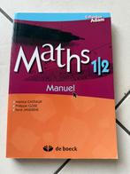 Math 1/2 manuel, Livres, Livres scolaires, Enlèvement ou Envoi, Comme neuf