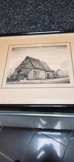 aquarel van albert van  hecke, Antiek en Kunst, Ophalen of Verzenden