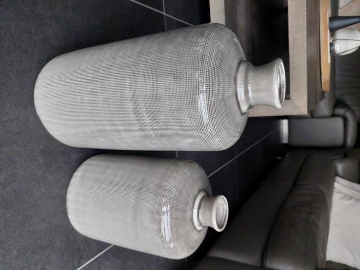 Keramische vazen, Huis en Inrichting, Woonaccessoires | Vazen, Zo goed als nieuw, Overige kleuren, Minder dan 50 cm, Aardewerk of Porselein