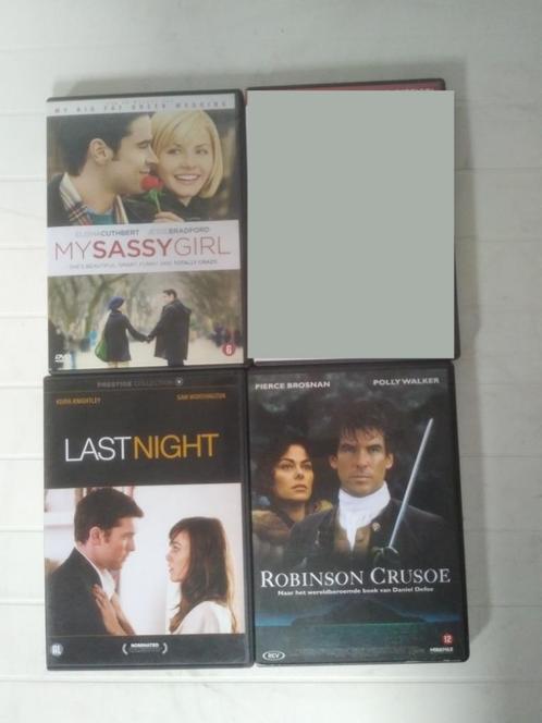 My Sassy Girl, Last night, Robinson Crusoe,, Cd's en Dvd's, Dvd's | Komedie, Zo goed als nieuw, Romantische komedie, Alle leeftijden