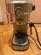 Severin KA 5995 Espressomachine „Espresa Plus”, Ophalen of Verzenden, Gebruikt, Espresso apparaat, Gemalen koffie