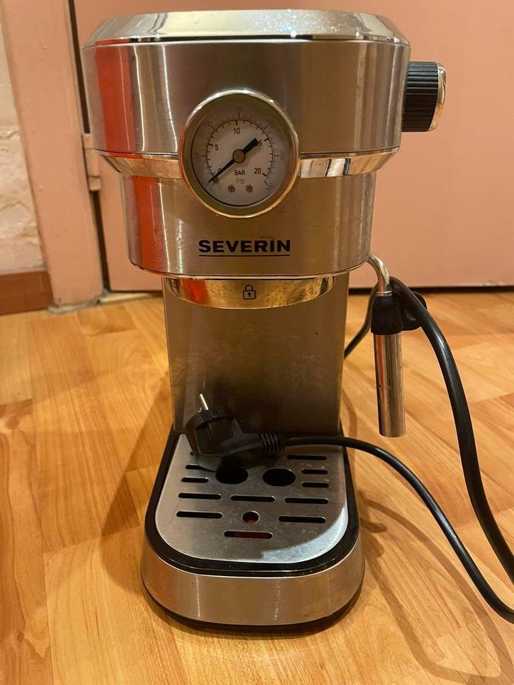 Severin KA 5995 Espressomachine „Espresa Plus”, Elektronische apparatuur, Koffiezetapparaten, Gebruikt, Gemalen koffie, Espresso apparaat