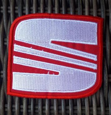 Patch thermocollant logo emblème voiture Seat - 72 x 66 mm, Enlèvement ou Envoi, Neuf, Motifs Hotfix