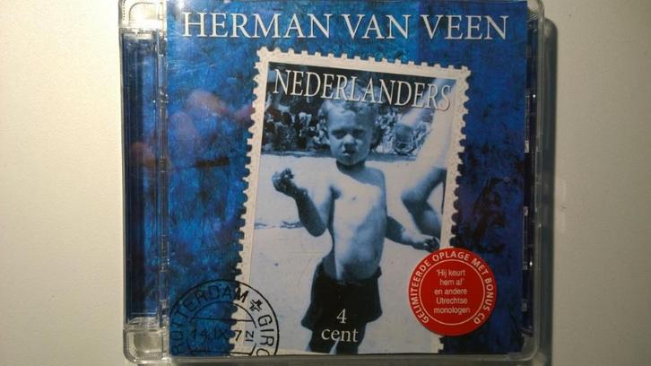Herman van Veen - Nederlanders, Cd's en Dvd's, Cd's | Nederlandstalig, Zo goed als nieuw, Pop, Ophalen of Verzenden