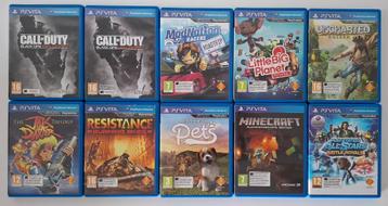 Lotje 10x PS Vita games beschikbaar voor biedingen