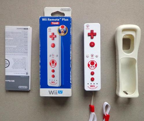 Toad Wii Motion Plus Remote Controller Compleet in doos, Games en Spelcomputers, Games | Nintendo Wii, Zo goed als nieuw, Ophalen of Verzenden