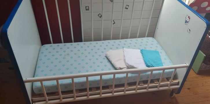 kinderbedje  gratis, Kinderen en Baby's, Kinderkamer | Bedden, Gebruikt, Minder dan 140 cm, 70 tot 85 cm, Ophalen