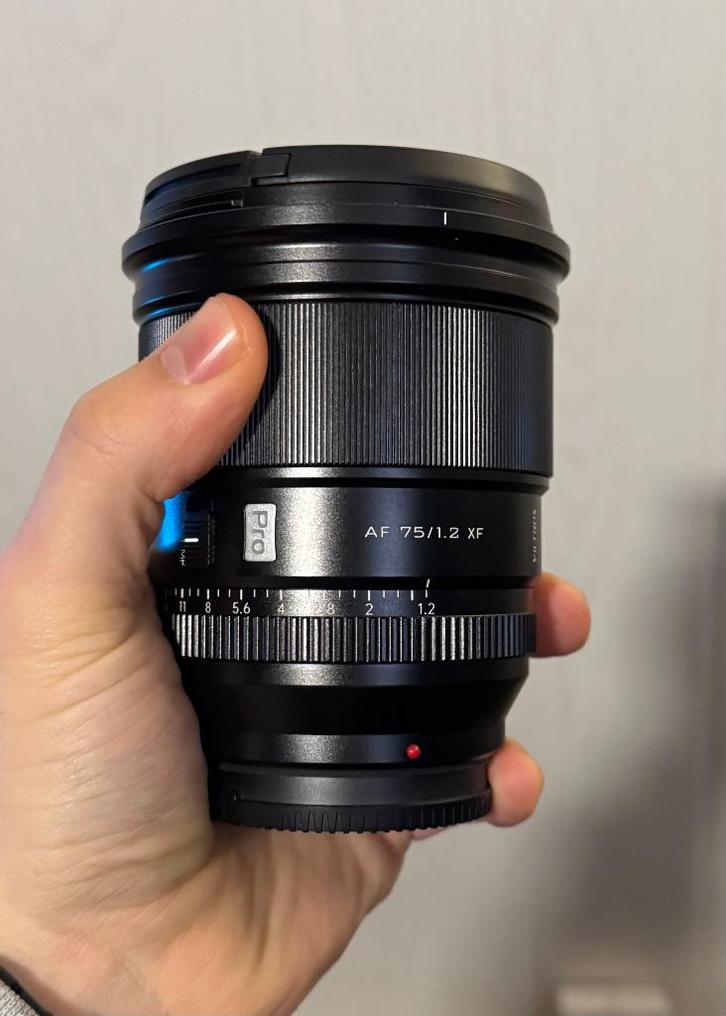Viltrox AF 75mm f/1.2 Pro - X-Mount, Audio, Tv en Foto, Foto | Lenzen en Objectieven, Zo goed als nieuw, Standaardlens, Ophalen of Verzenden