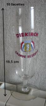 DIEKIRCH  Grande réserve, Collections, Marques de bière, Comme neuf, Enlèvement ou Envoi, Verre ou Verres