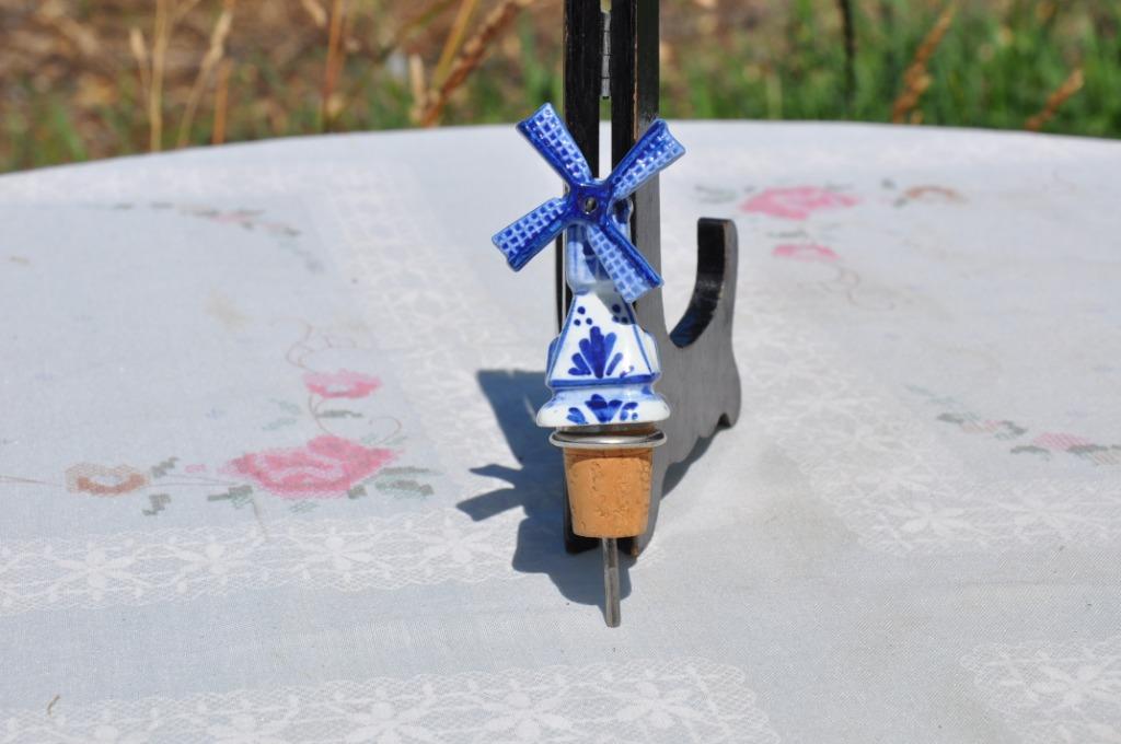 §  bouchon verseur de bouteille moulin delft, Antiquités & Art, Enlèvement ou Envoi
