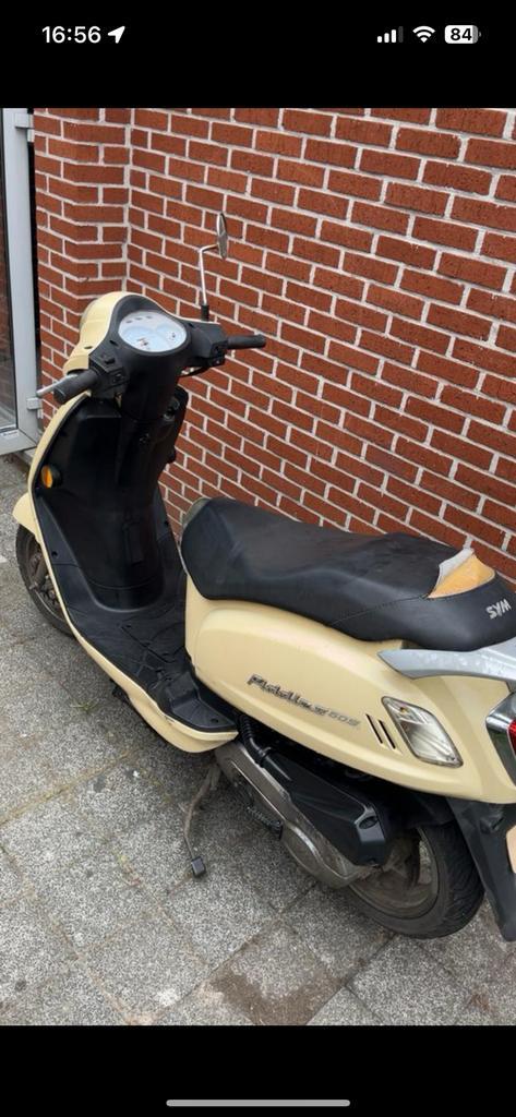 Sym fiddle, Fietsen en Brommers, Snorfietsen en Snorscooters, Zo goed als nieuw, SYM, Elektrisch, Ophalen