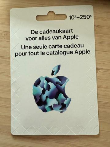 Apple cadeaubon 150€