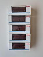 Marklin 4624 zelflossers, Wisselstroom, Wagon, Ophalen of Verzenden, Zo goed als nieuw