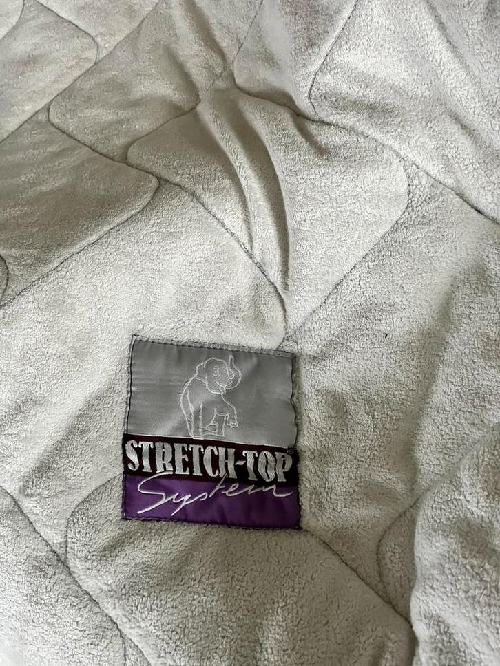 Kwaliteit waterbed xl 210x180, Huis en Inrichting, Slaapkamer | Beddengoed, Gebruikt, Tweepersoons, Wit, Ophalen