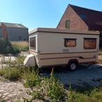 Plooicaravan, Caravanes & Camping, Caravanes pliantes, Autres marques, Présent, Beige, Enlèvement