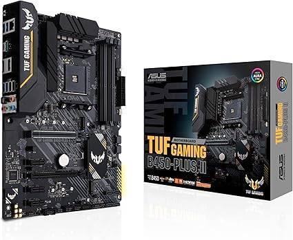 ASUS TUF B450-PLUS Gaming II | GRATIS LEVERING, Computers en Software, Moederborden, Nieuw, AMD, DDR4, Verzenden