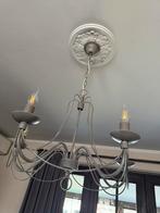 Landelijke luster met 5 lampen, Huis en Inrichting, Ophalen, Zo goed als nieuw