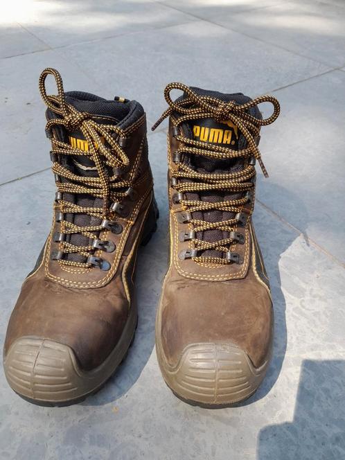 Werkschoenen PUMA - 39 - veiligheidsschoenen, Kleding | Dames, Schoenen, Zo goed als nieuw, Werkschoenen, Bruin, Ophalen of Verzenden