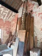 Lot de planches en bois (divers) et poutre en chêne, Bricolage & Construction, Bois & Planches, Enlèvement, Comme neuf, Autres essences de bois