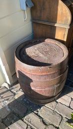 Bijzonder hardhouten whisky ton vat/ brouwers gerei, Tuin en Terras, Ophalen, Gebruikt