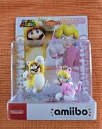 Cat Mario Cat Peach 2 figurines AMIIBO chats Neuves Nintendo, Ophalen of Verzenden, Nieuw