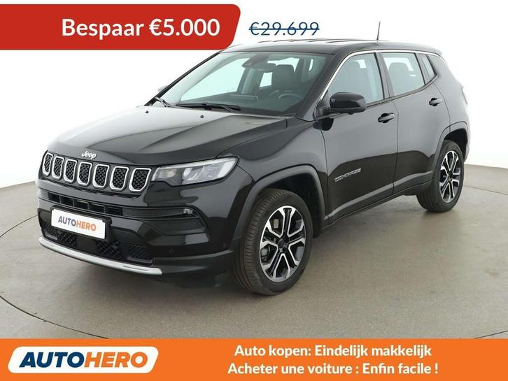 Jeep Compass 1.5 GSE T4 e-Hybrid High Altitude FWD, Autos, Jeep, Achat, Compass, Caméra 360°, ABS, Caméra de recul, Régulateur de distance