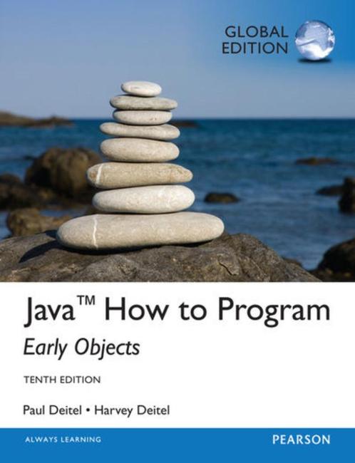 Java How to program 10th edition / Java leer programmeren, Boeken, Informatica en Computer, Zo goed als nieuw, Programmeertaal of Theorie