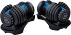 PH Fitness Dumbbellset 24KG – Verstelbaar – Blauw