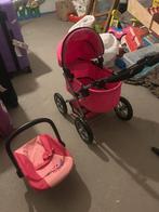Speelgoedbuggy met maxi cosy te koop, Kinderen en Baby's, Speelgoed | Poppen, Ophalen, Zo goed als nieuw