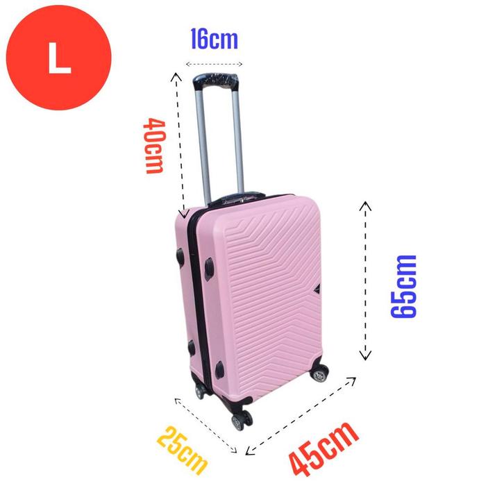 Middelgrote koffer 23 kg — 65 liter — 360 wielen en TSA-slo, Handtassen en Accessoires, Koffers, Nieuw, Wieltjes, Ophalen of Verzenden