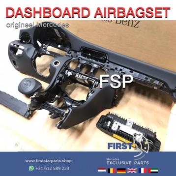 W205 amg dashboard + airbag set Mercedes C Klasse C205 S205  beschikbaar voor biedingen