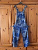 Jumpsuit, zomer salopette, blauw, wit, met rechte pijpen M42, Vêtements | Femmes, Combinaisons, Enlèvement ou Envoi, Porté, Taille 42/44 (L)