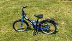Blauwe jongens fiets 18 inch, Ophalen, Zo goed als nieuw