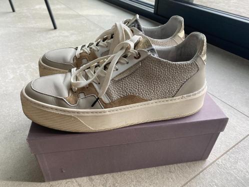 damessneakers-Floris Van Bommel, Kleding | Dames, Schoenen, Gedragen, Sneakers, Beige, Verzenden