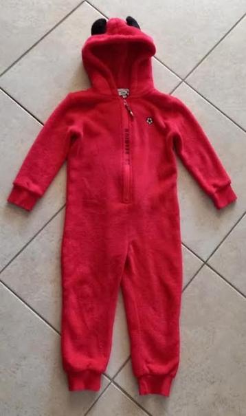 verkleed onesie rode duivel 2stuks  m 104 en 128 beschikbaar voor biedingen