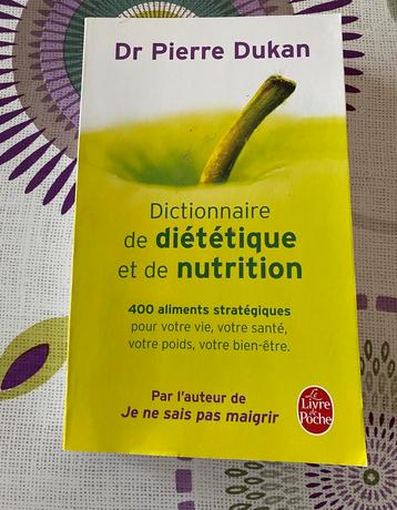 Dr Pierre Dukan Dictionnaire de diététique et de nutrition beschikbaar voor biedingen