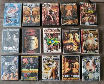 Dvd´s mma vechtsport. beschikbaar voor biedingen