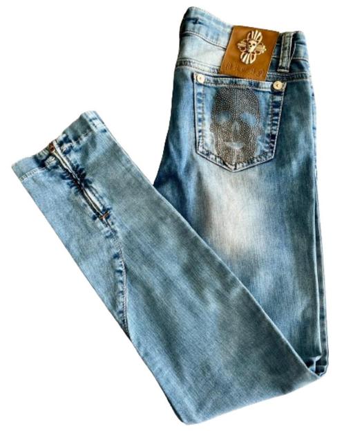 PHILIPP PLEIN jeans - 29 - pre Loved, Kleding | Dames, Spijkerbroeken en Jeans, Zo goed als nieuw, W28 - W29 (confectie 36), Blauw