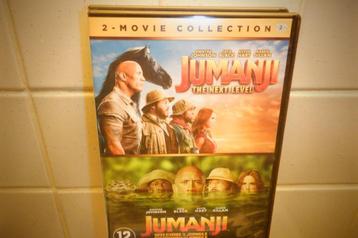 DVD Jumanji +Jumaji The next Level.(2 DVD'S) beschikbaar voor biedingen