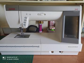 naaimachine Janome memory craft 9400, Enlèvement, Comme neuf, Machine à coudre, Janome