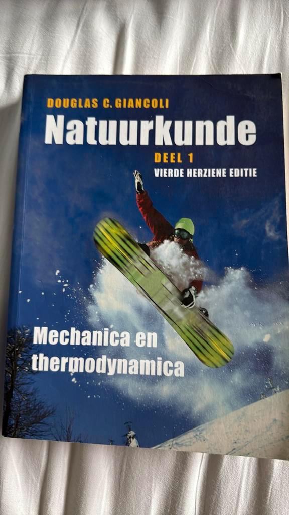Douglas C. Giancoli - deel 1, 4e herziene editie, Boeken, Schoolboeken, Zo goed als nieuw, Biologie, Overige niveaus, Ophalen of Verzenden