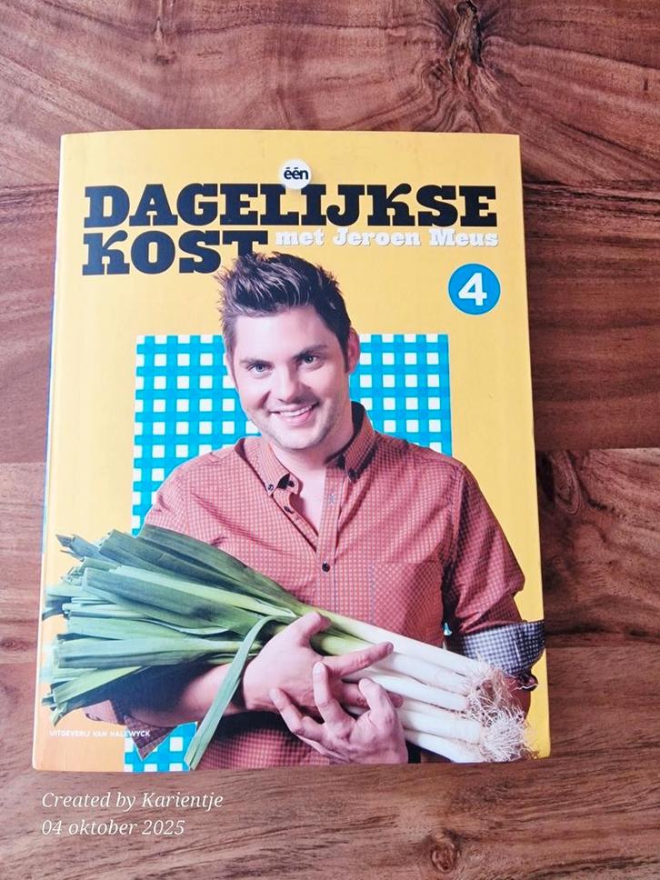 Jeroen Meus - 4, Boeken, Kookboeken, Zo goed als nieuw, Ophalen of Verzenden