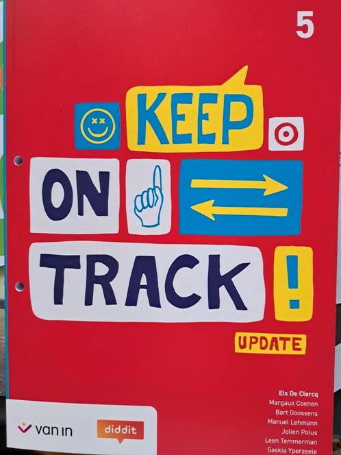 Keep On Track 5 - leerwerkboek, Boeken, Schoolboeken, Nieuw, Engels, ASO, Ophalen of Verzenden