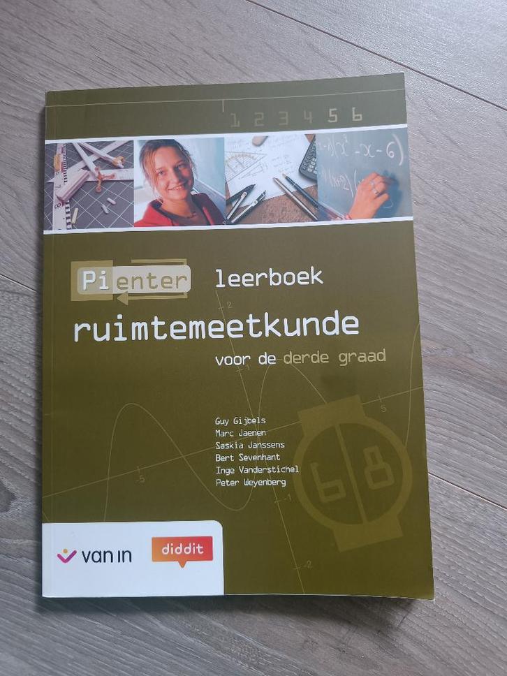 Leerboek Ruimtemeetkunde 5-6, Livres, Livres scolaires, Utilisé, Mathématiques A, Secondaire, Enlèvement ou Envoi