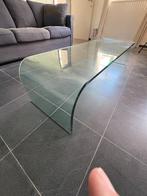 salontafel, Huis en Inrichting, Tafels | Salontafels, Ophalen, Gebruikt, 50 tot 100 cm, Glas