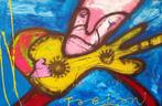 Fabian, Guitar, Antiek en Kunst, Kunst | Schilderijen | Modern, Ophalen of Verzenden